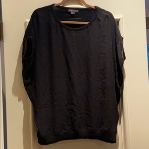 Vince mesh black top